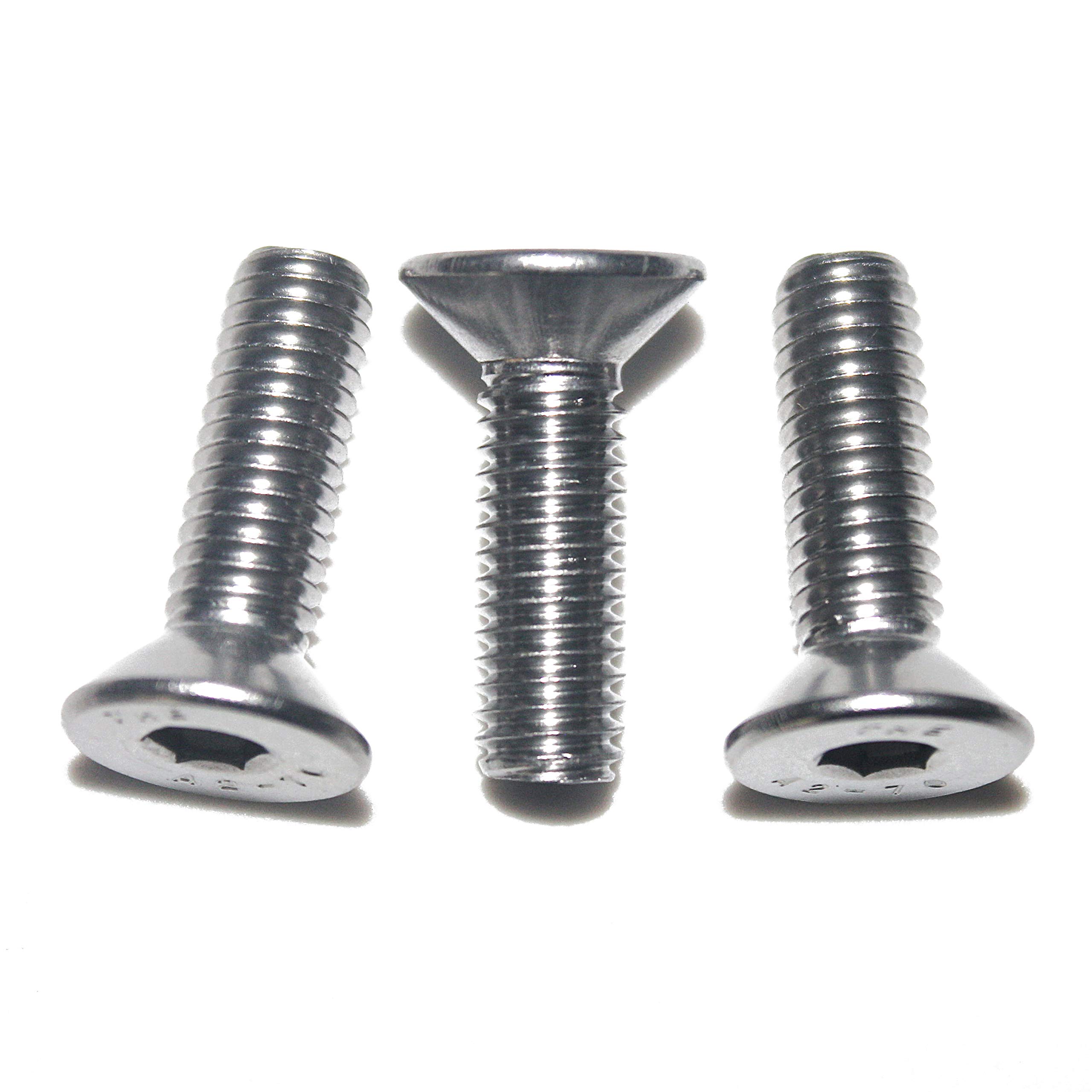 Countersunk Screws with Hexagon Socket DIN 7991 A2 M6 x 20 Pack of 25