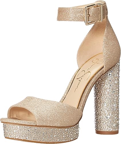 jessica simpson champagne heels