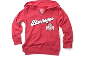 Wes and Willy NCAA Girls V-Neck Hoodie Tee