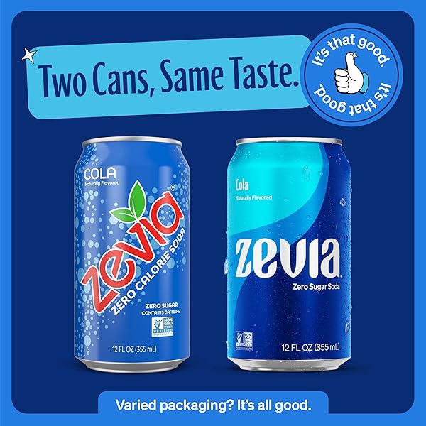 ZEVIA SODA COLA NTRL