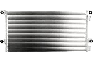 BOXI Condenser for Volvo VNL AC Condenser 1998-2016 / VNM VHD Truck 1998-2006 Premium Heavy Duty Truck AC Condenser | Replace 20461065 21095290 21504536 21504538