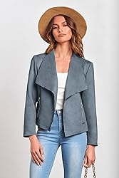 PRETTYGARDEN Women's Faux Suede Jackets 2025