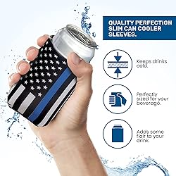 QualityPerfection Can Cooler Sleeve (6 Units) 12 Oz