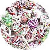 Charms Blow Pops, Assorted Fruit, 5lb Bulk Bag (Approx 115), Gum Lollipops | Bubble Gum Filled Lollipops, Individually Wrapped, The Hampton Popcorn &amp; Candy Company