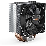 be quiet! Pure Rock 2 (BK006), 150W TDP, CPU cooler, Intel-1700/1200/2066/1150/1151/1155/2011(-3) Square ILM, AMD-AM4,Silver