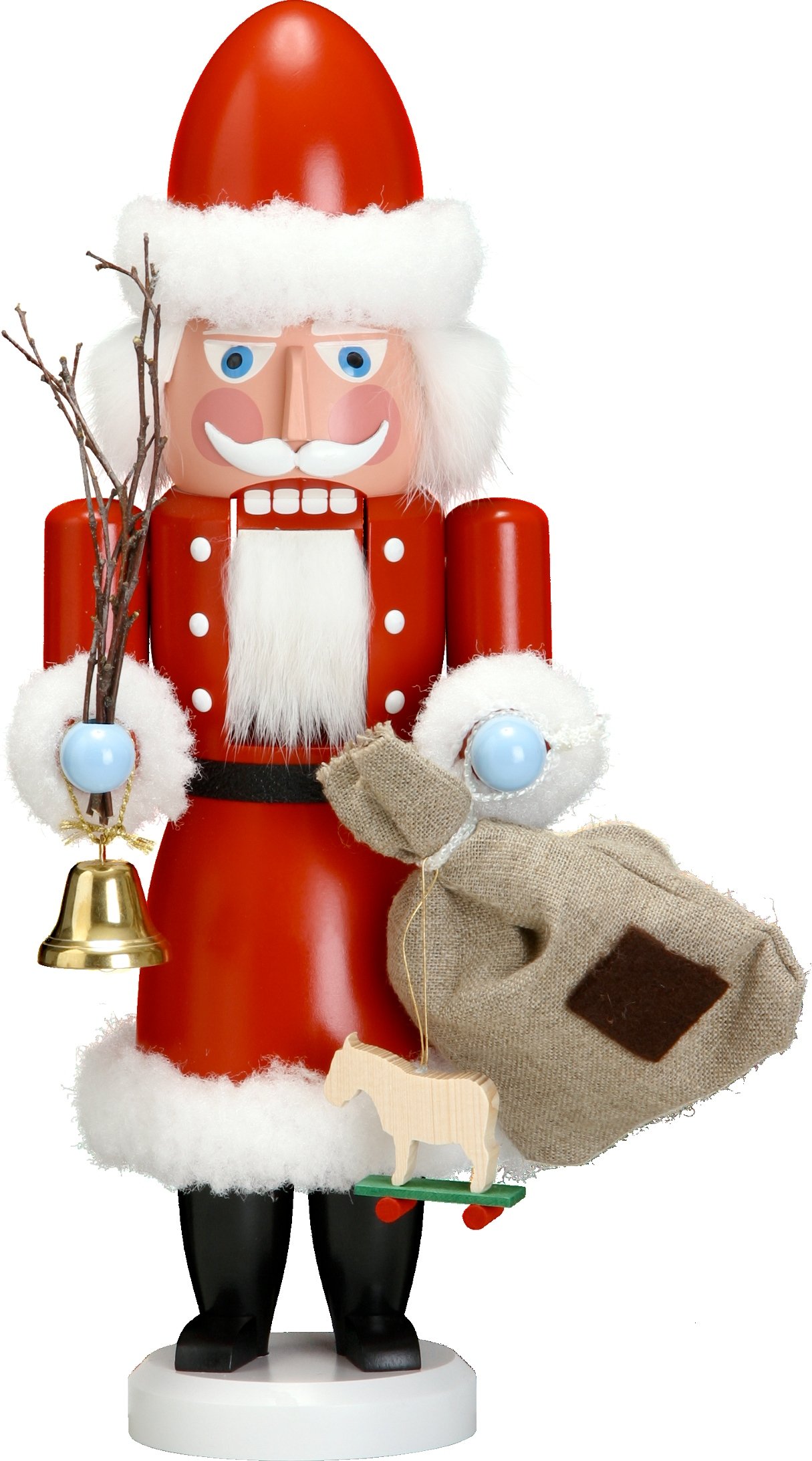Nutcracker figure Christmas original Seiffen Santa Claus 38 cm Erzgebirge NEW