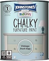 Johnstone's Revive Chalky Furniture Paint Vintage Duck Egg 750ml