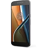 Motorola Moto G4 (16GB) XT1621 GSM Factory Unlocked 4G LTE Phone - 5.5" Screen (International Version - No Warranty) - Black