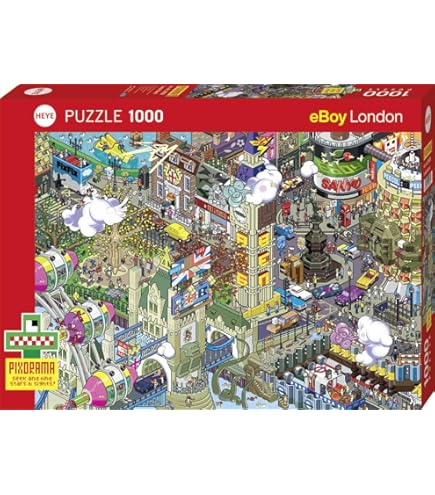 Amazon.com: Heye HY29915 Jigsaw Puzzle : Toys & Games
