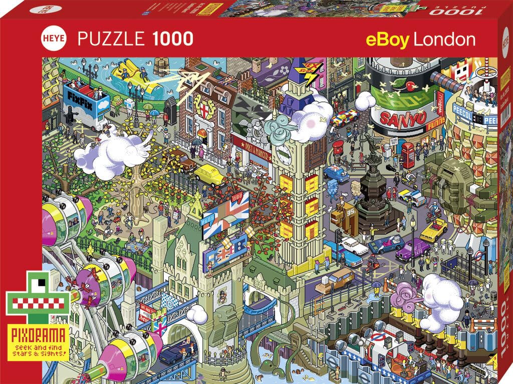 Heye 299354 London Quest Pixorama 1000 Piece Puzzle