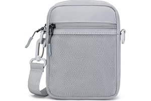 El-fmly Small Cross-body Sling Bags for Men Women, Mini Messenger Bag Shoulder Pouch for Daily Use