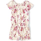 The Children's Place baby-girls And Toddler Short Sleeve Flutter Shorts Romper