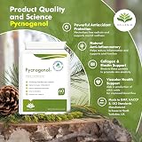 Hellenia Pycnogenol French Maritime Pine Bark Extract 60 Capsules 30mg vegan view 6
