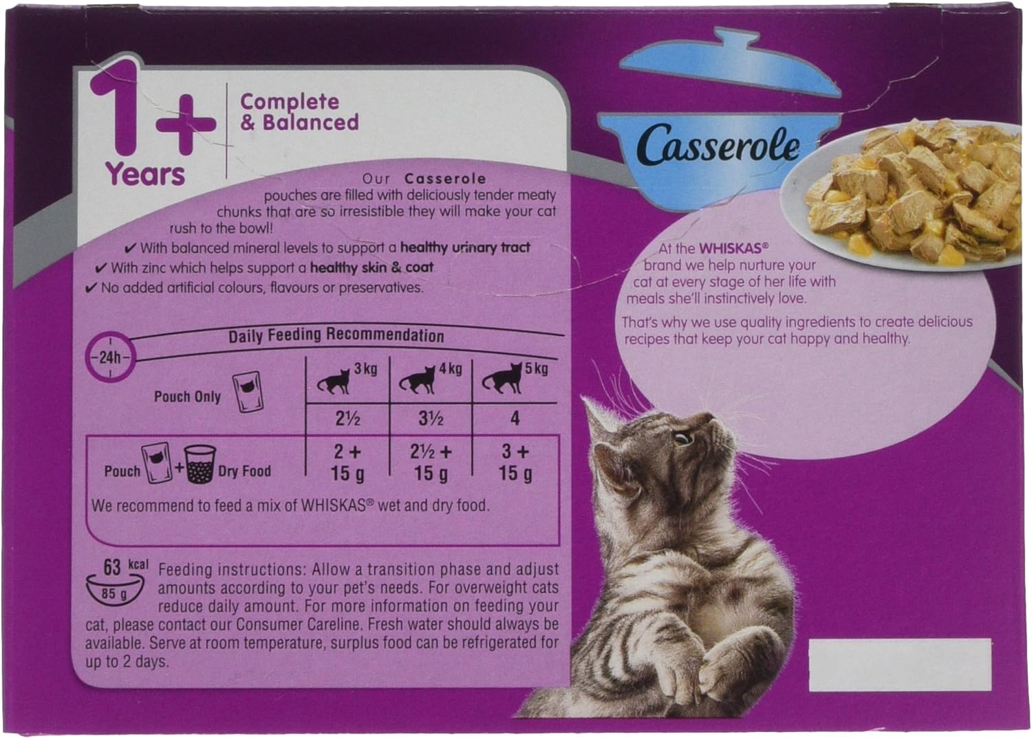 whiskas casserole fish