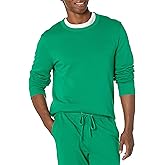 Amazon Essentials men's Crewneck Sweatshirt, Lightweight Long-Sleeve French Terry (Available in Big & Tall)