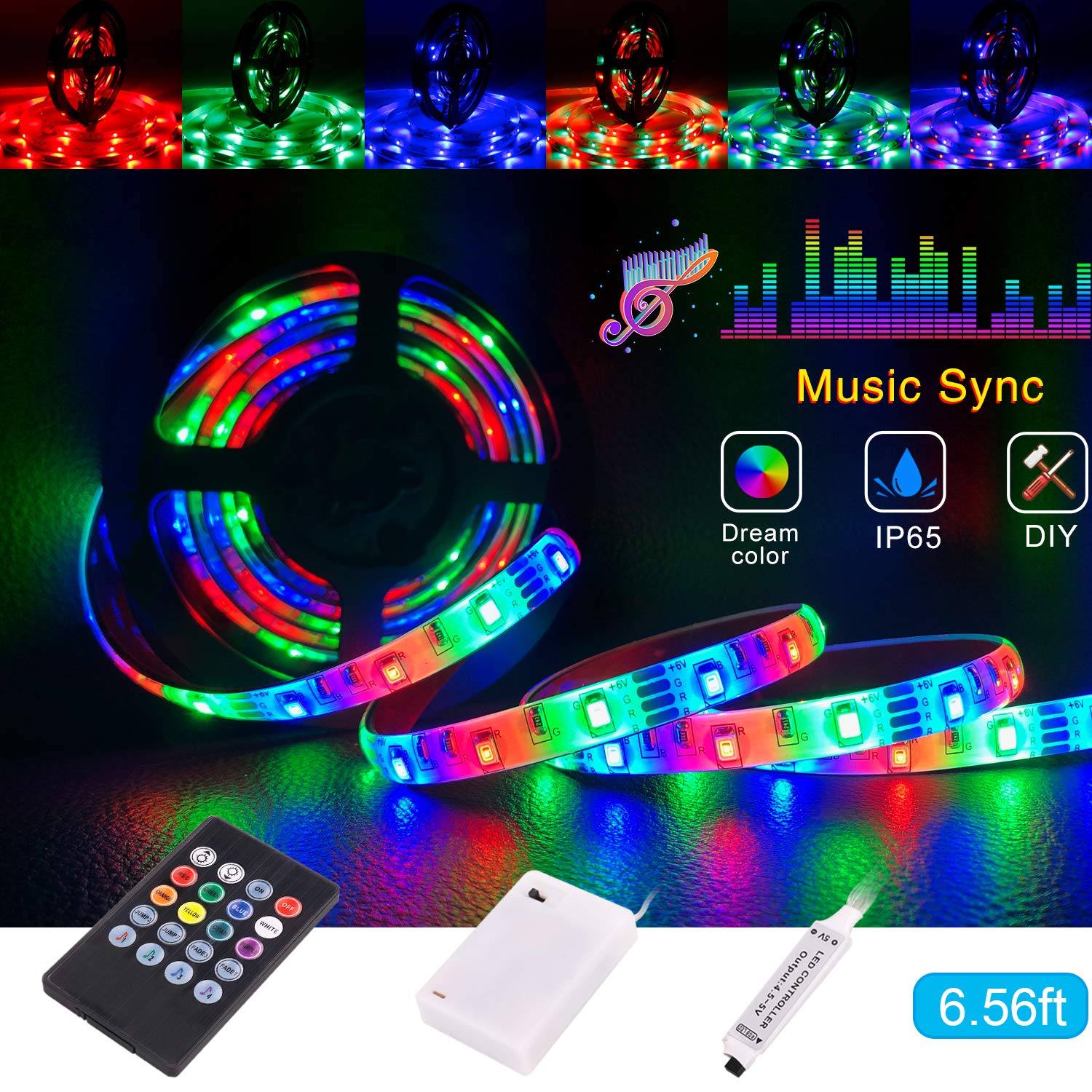 Best Kapata Battery Operated Led Strip 3M