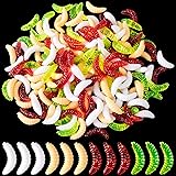 CustomyLife 200pcs 20mm False Bread Worm for