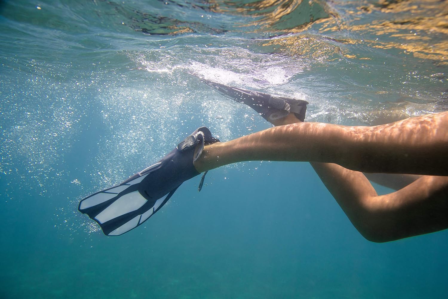 OCEAN REEF - Duo Fins - Professional Fins for Snorkeling and Swimming - Maximum Comfort and Strength Under Water