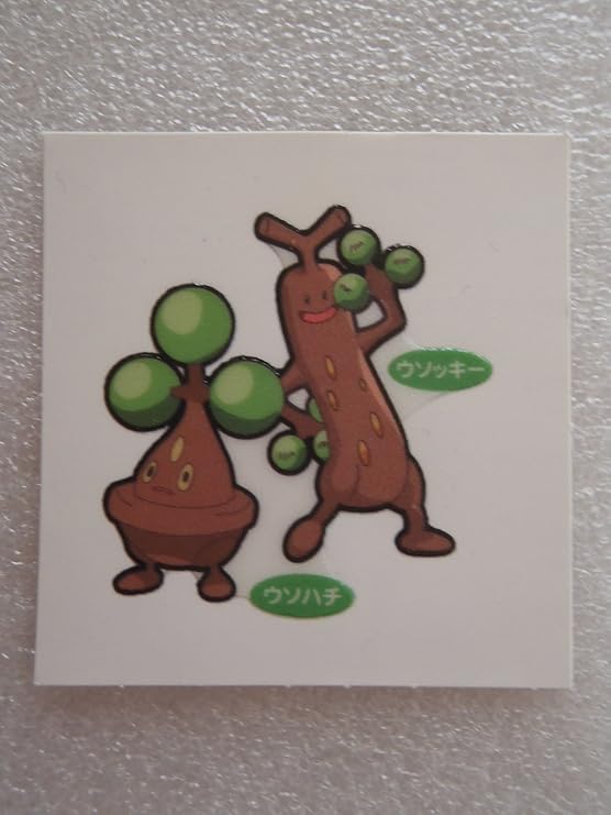 Amazon Pokemon ポケモン デコキャラシール 第一パン ポケモンパン ウソッキー ウソハチ シール ステッカー おもちゃ