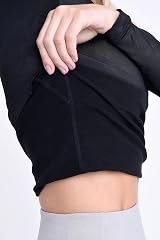 TCA Super Thermal Top Women Ladies Thermal Vest Black XXL Ski Base Layer view 4