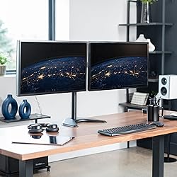 VIVO STAND-V002F Dual LED LCD Monitor Free-Standing