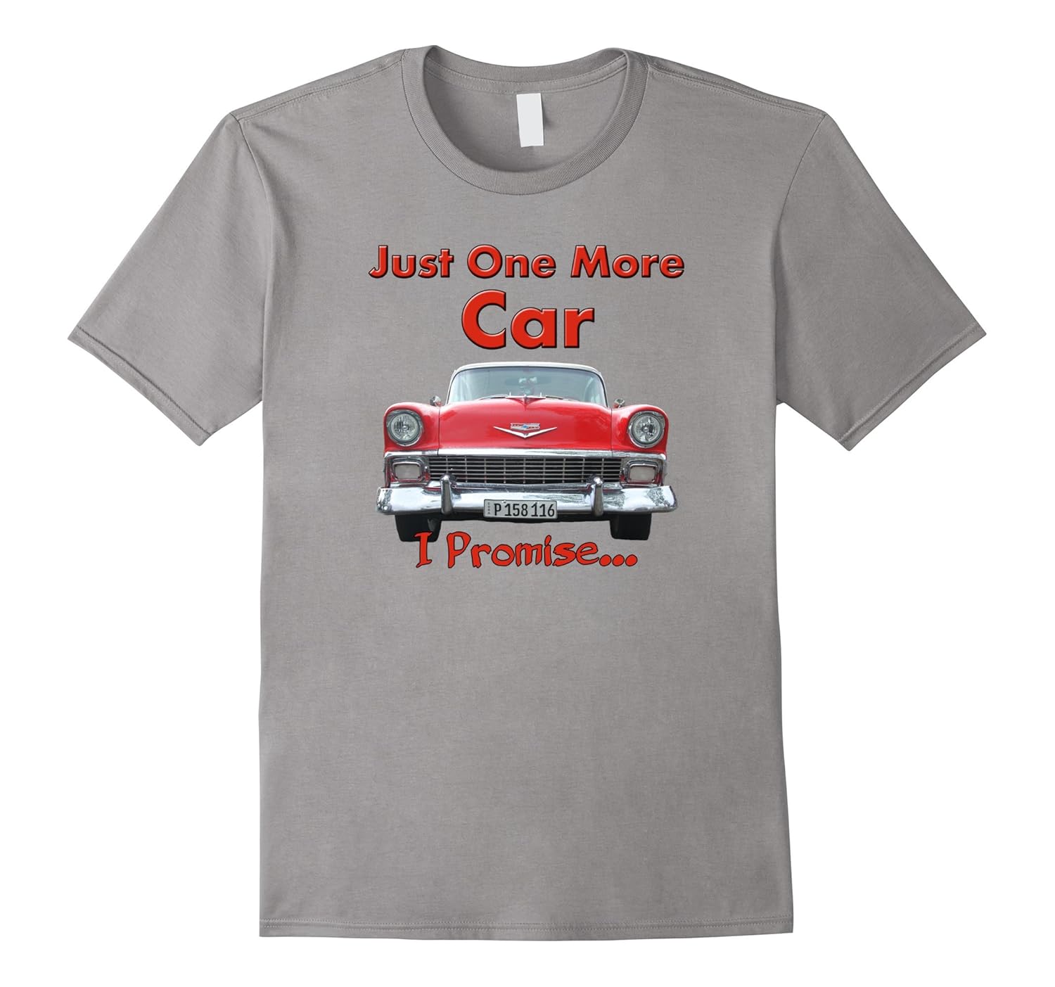 Men’s Classic Car Lover Gift Idea Funny Just One More Car T ShirtCL Colamaga