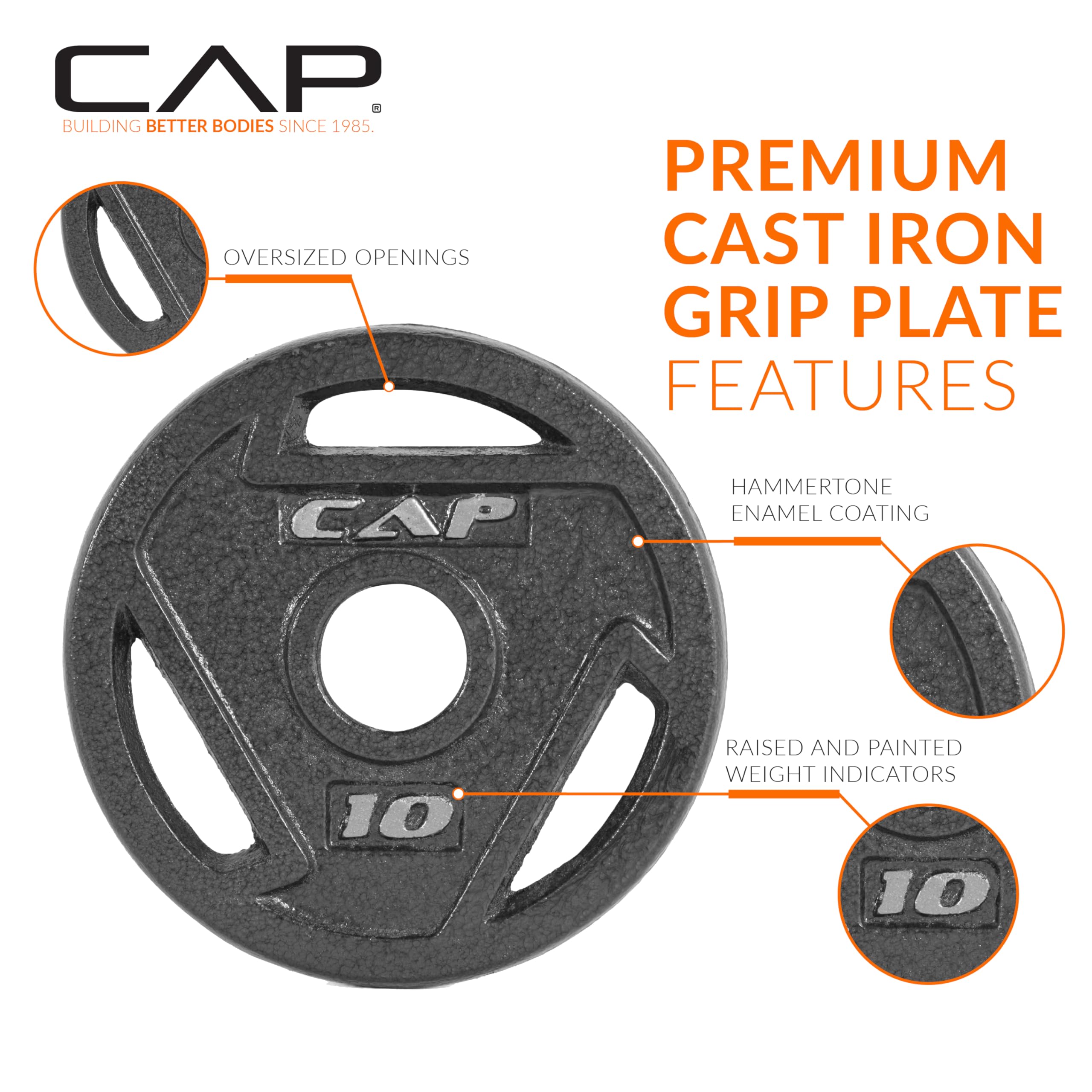 CAP Barbell 2-Inch Olympic Weight Plate | Multiple Options