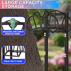 Qatsrin New Garden Hose Holder, Super Stable Water