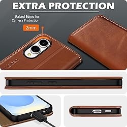 SHIELDON Case for Galaxy S25 Edge 5G, Genuine