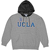 Blue 84 NCAA unisex-adult Ncaa Officially Licensed Half Zip Contrast Hooded Sweatshirt Applique Shield