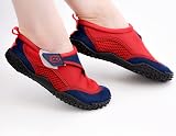GEEZY Aqua Beach Surf Wet Water Shoes Unisex Red Adult Size 6 view 6