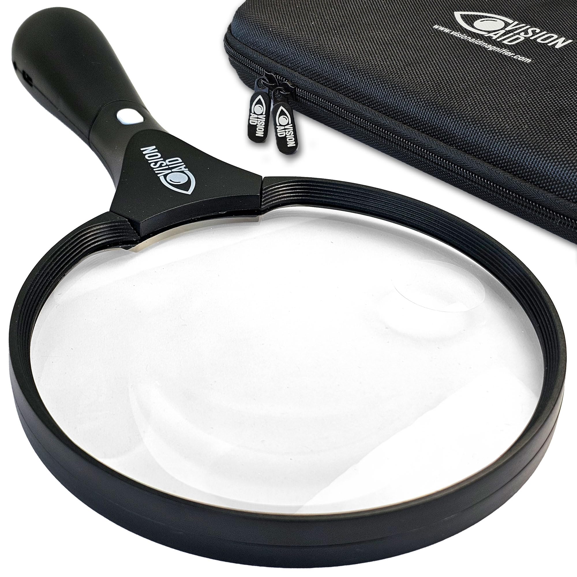 Large Magnifying Glass with LED Light