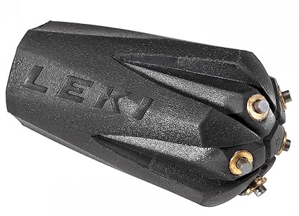 LEKI Gummipuffer Trekking Silent Spike Pad Black One size