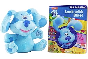 Blue’s Clues and You – First Look and Find and Blue Plush Toy Gift Set – PI Kids