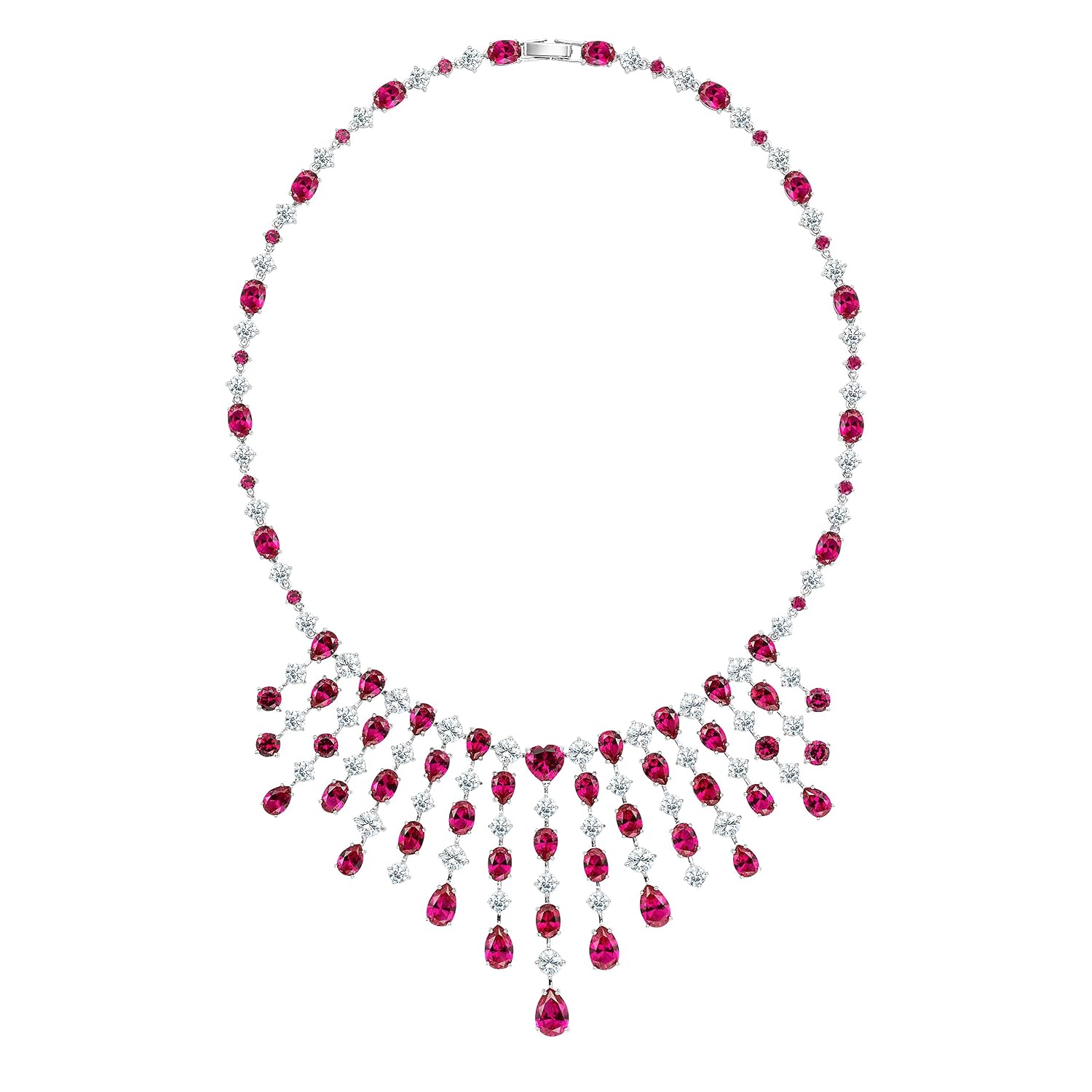 Amazoncom Miyumiro Womens Pretty Woman Heart Necklace