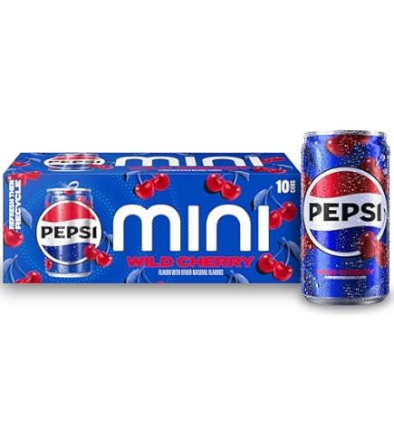 Amazon.com : Pepsi Cola Soda 7.5oz Mini Cans 3/8 Packs (24 Cans