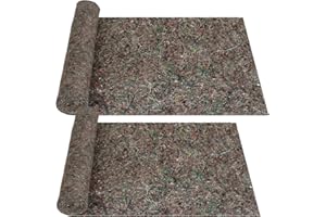 WUBOECE 2Pcs Dishwasher Insulation Blanket - Wall & Pipe Insulation Blanket, Sound Insulating Roll (Grey, 16 x 60 Inches)