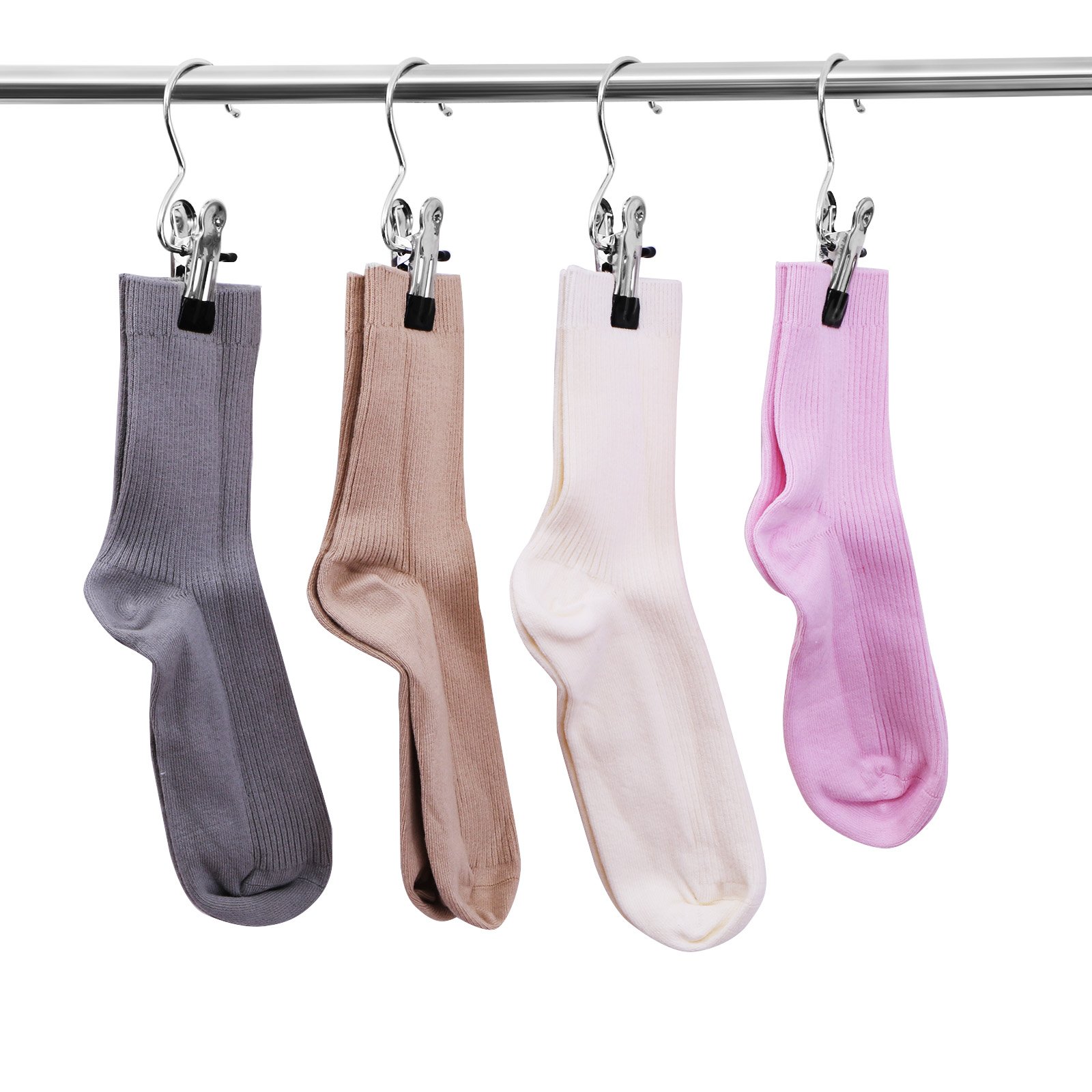 BEWISHOME 24 PCS Laundry Hook Boot Hanging Hold Clips Portable Hanging Hooks 716253038096 eBay