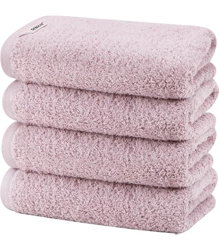 Tuiste Lot de Serviette de Toilette Beige Clair, 4X Serviette de Tuiste Lot de Serviette de Toilette Beige Clair, 4X Serviette de