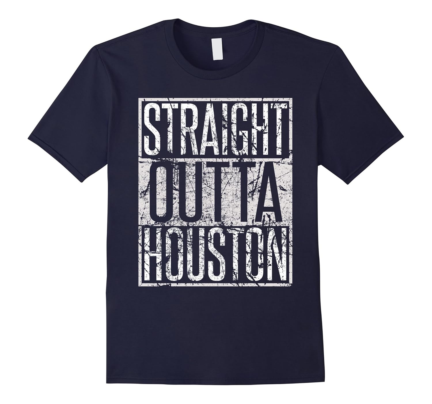 Straight Outta Houston T-shirt-ANZ