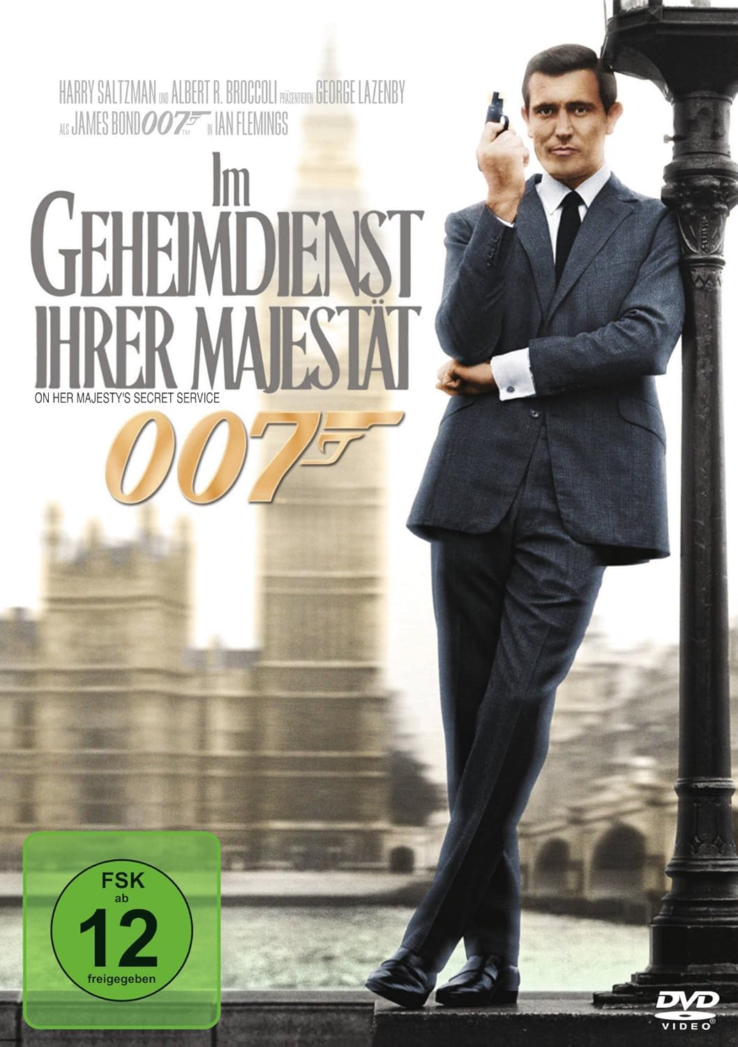 James Bond 007 Im Geheimdienst Ihrer Majestat Amazon De George Lazenby Diana Rigg Telly Savalas Ilse Steppat Gabriele Ferzetti Bernard Lee Desmond Llewelyn John Barry Peter R Hunt George Lazenby Diana Rigg