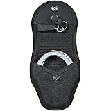 BIANCHI 8001 Single Handcuff Case, with Key Slot - 2/2.25" Belt Loop - Black (1029944)