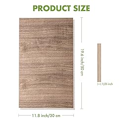 Rowood 6 Pack Walnut Plywood 1/8,12x20x1/8inch,3mm