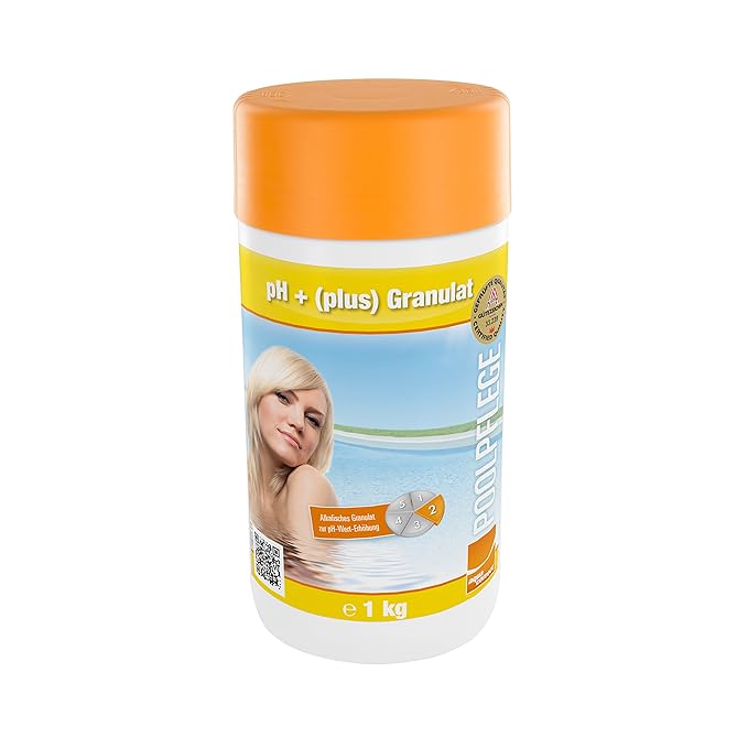 Steinbach Poolchemie pH plus Granulat, 1 kg, pH-Regulierung, 0753201TD08