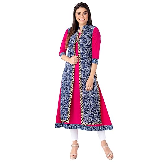 Women's Cotton A-Line Kurta