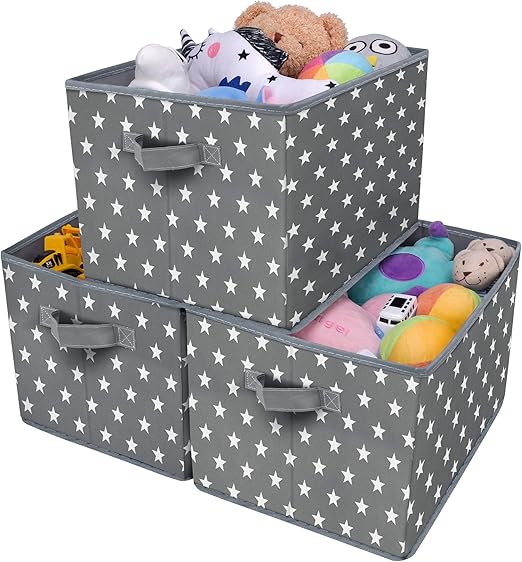 toy fabric storage basket