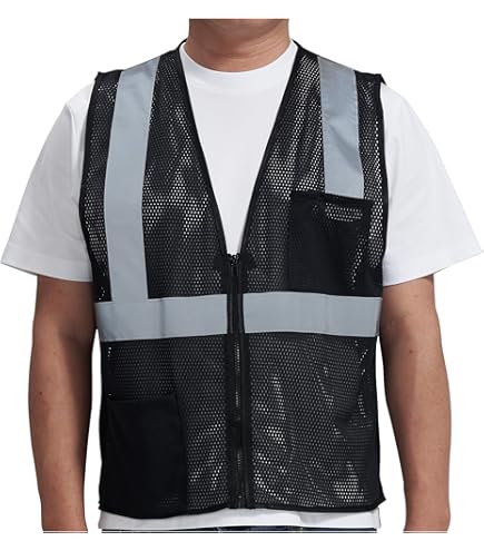Ironwear 1284-LZ-2-M ANSI Class 2 Polyester Mesh SAFETY Vest with
