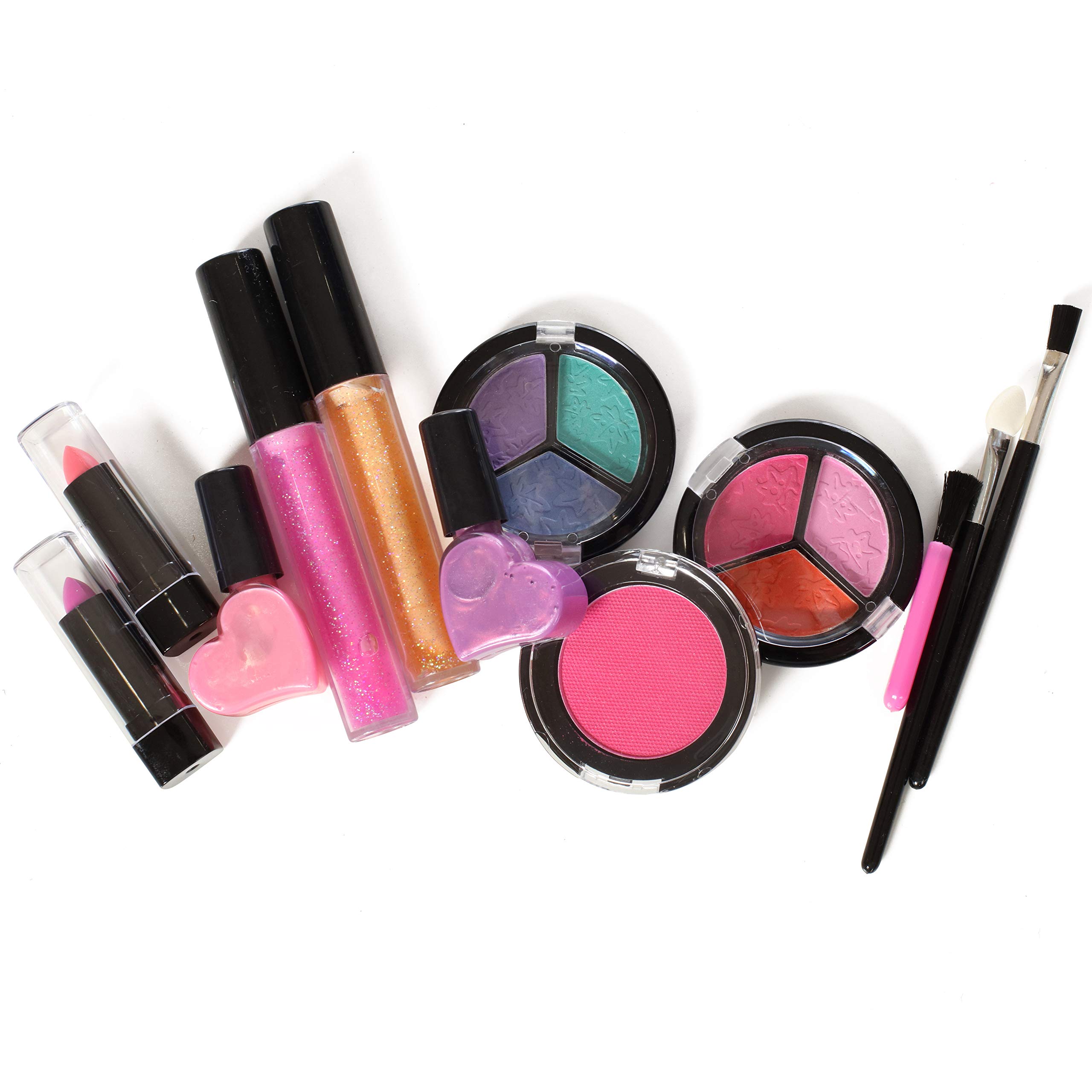 IQ Toys Kids Washable Makeup Set with A Glitter Cosmetic Bag Pricepulse