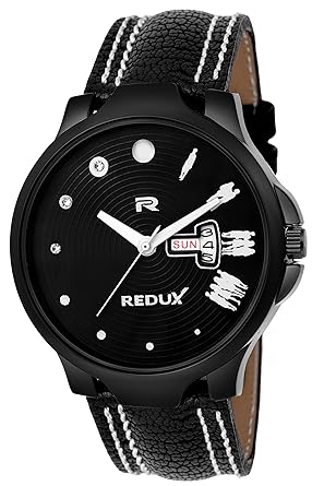 Redux Analogue Black Dial Mens & Boys Watch RWS0237S