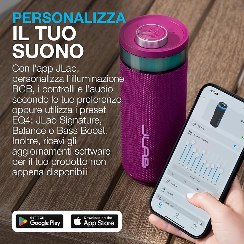 Go Party Cassa Bluetooth Portatile - 16+ ore, Mora